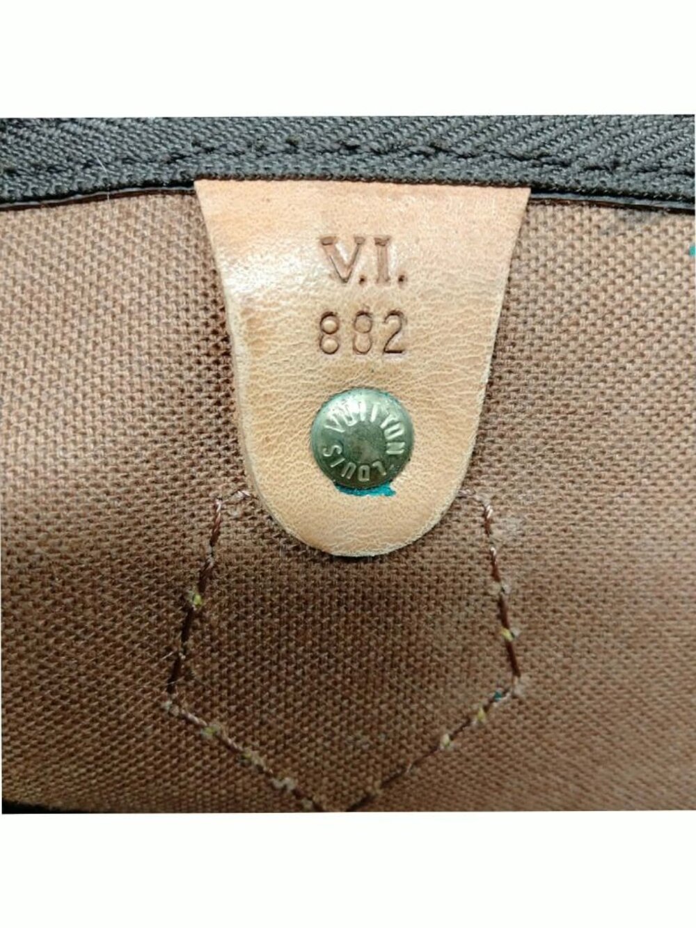 Authentic Louis Vuitton Speedy 35 Monogram Brown Canvas Handbag LV Satchel Bag - Picture 10 of 10